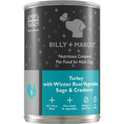 Billy And Margot Adult Turkey And Vegetables Dog Food